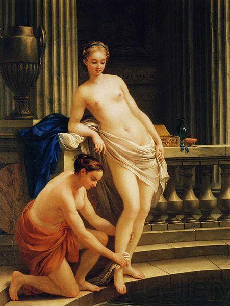 Joseph Marie Vien Greek Woman at the Bath